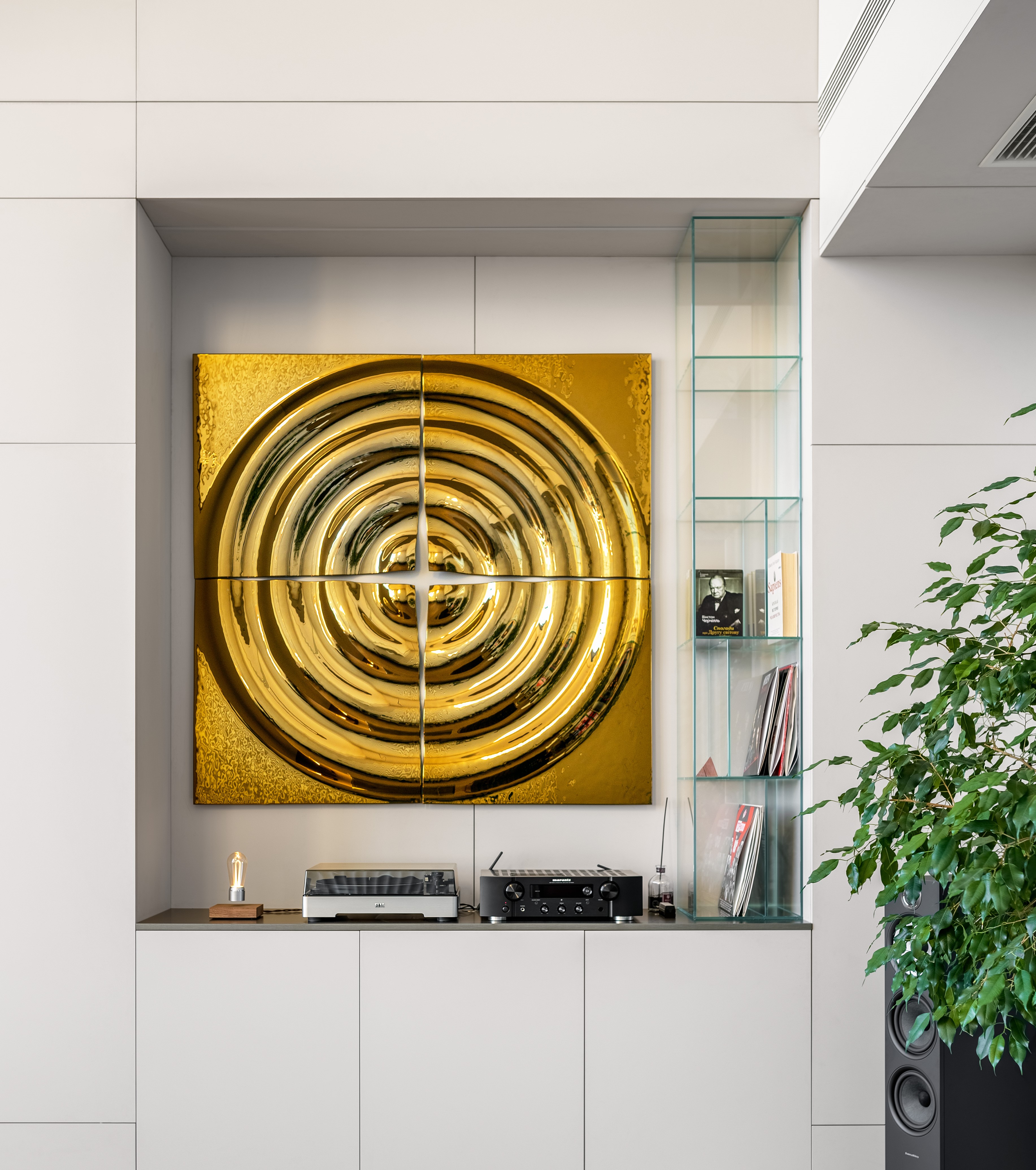 Wall panels Interference Gold